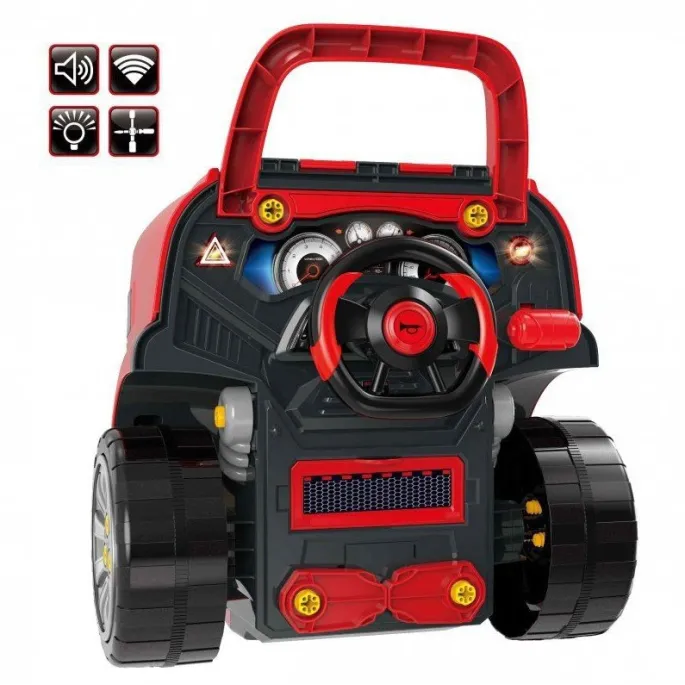 Ciężarówka z otwieraną maską i realistycznymi detalami