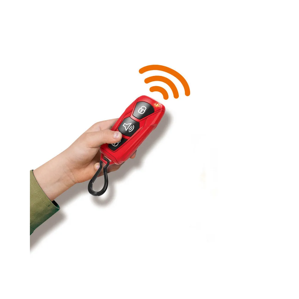 Kolorowa ciężarówka z elementami do wymiany i światłami