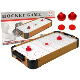 Stolik do gry Air Hockey z krążkiem i licznikami punktów