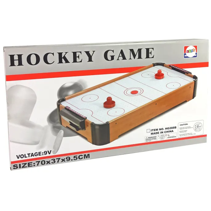 Elementy stołowej gry Air Hockey z bezpiecznymi uchwytami
