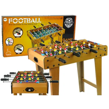 Drewniana gra zręcznościowa piłkarzyki dla dzieci i dorosłych 62 cm