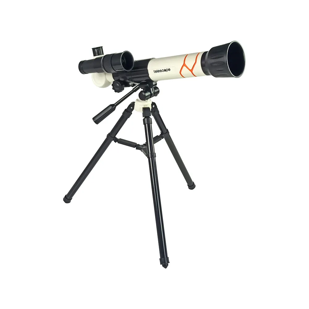 Teleskop edukacyjny dla początkujących z dużym obiektywem 65 mm