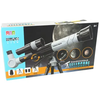 Teleskop na statywie, idealny prezent dla początkującego astronoma