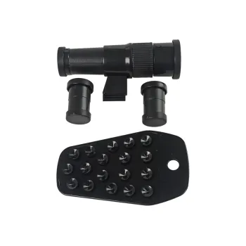 Zestaw teleskopu dla młodego naukowca z pryzmatem i okularami