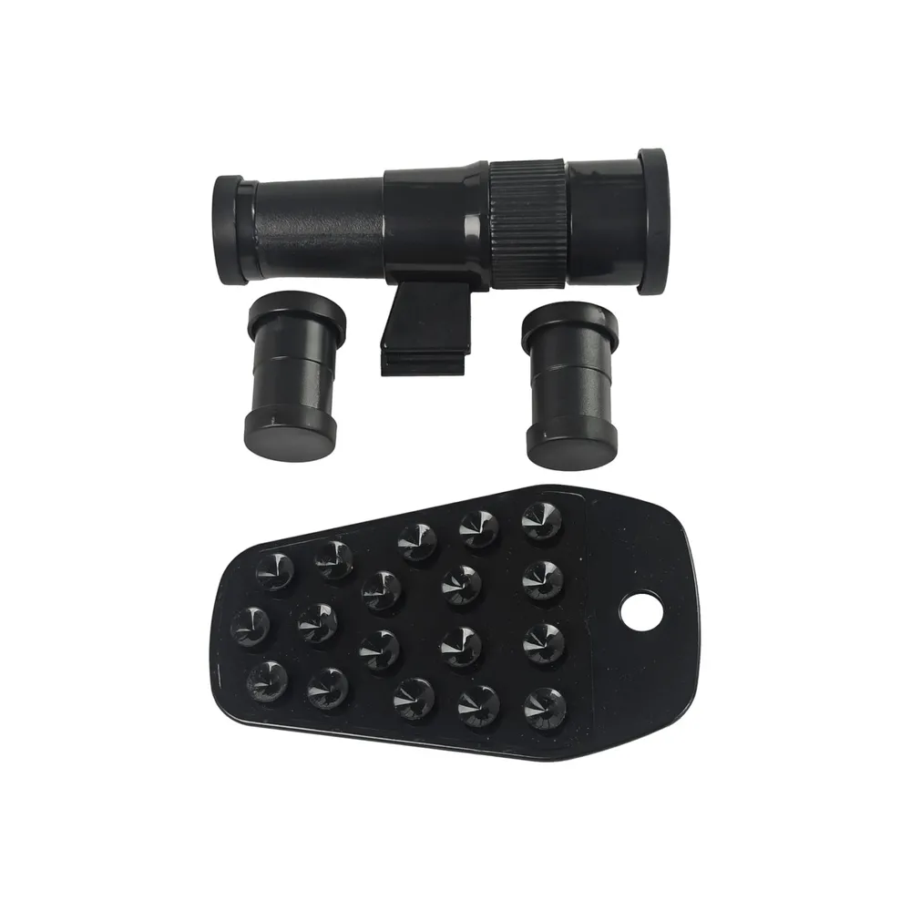 Zestaw teleskopu dla młodego naukowca z pryzmatem i okularami