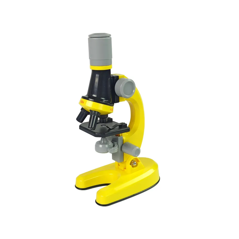 Zestaw naukowy z mikroskopem dla młodych odkrywców powiększającym do 1200x