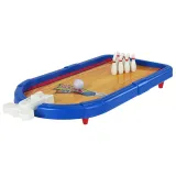 Elementy zestawu: plansza, piłeczki, kosz, kręgle, tarcza