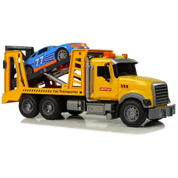 Duża laweta zabawka z rampą, przeznaczona dla dzieci powyżej 3 lat