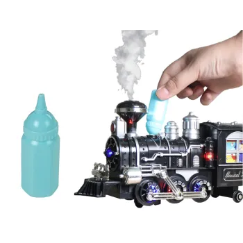 Duży tor kolejowy do składania dla małego maszynisty