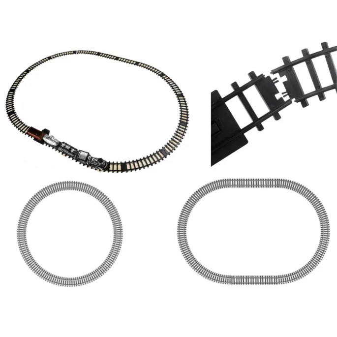 Kolejka elektryczna z funkcją zabawy i nauki dla dzieci powyżej 3 lat