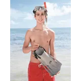 Maska, rurka i płetwy do nurkowania Bestway w kolorze szarym rozmiar 41–46