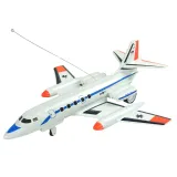 Wytrzymały samolot RC z pilotem i światłami LED dla dzieci