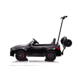 Auto Na Akumulator BMW M5 Z Platformą Dla Rodzica Czarne Lakierowane