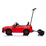 Auto Na Akumulator BMW M5 Z Platformą Dla Rodzica Czerwone Lakierowane