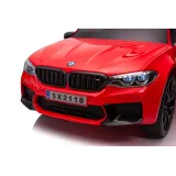 Auto Na Akumulator BMW M5 Z Platformą Dla Rodzica Czerwone Lakierowane