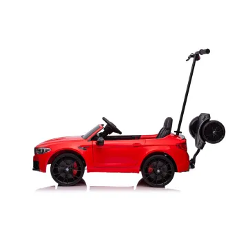 Auto Na Akumulator BMW M5 Z Platformą Dla Rodzica Czerwone Lakierowane