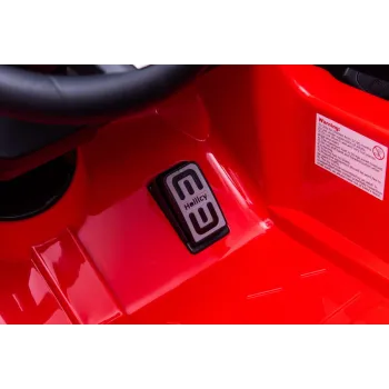 Auto Na Akumulator BMW M5 Z Platformą Dla Rodzica Czerwone Lakierowane