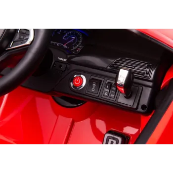 Auto Na Akumulator BMW M5 Z Platformą Dla Rodzica Czerwone Lakierowane