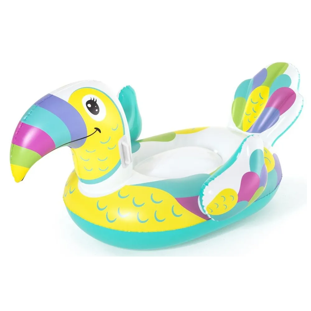 Dmuchany materac Bestway w kształcie tukana na letnie wyjazdy