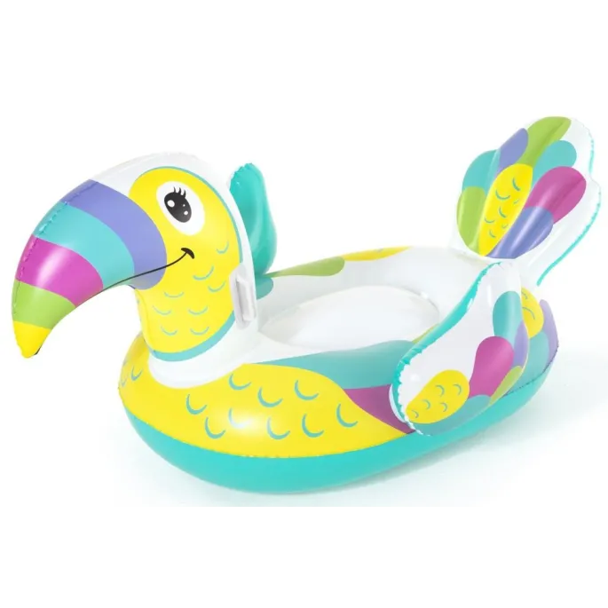 Dmuchany materac Bestway w kształcie tukana na letnie wyjazdy