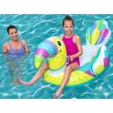 Praktyczny dmuchany materac dziecięcy Tukan na wakacyjne przygody