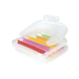 Materac do pływania z dmuchanym zagłówkiem i wygodnym oparciem