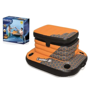 Pływająca lodówka Bestway 88 x 77 cm na basenie z napojami