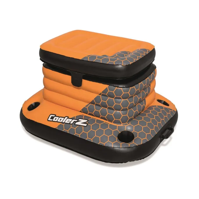 Schładzarka na napoje Bestway w wodzie podczas upalnego dnia