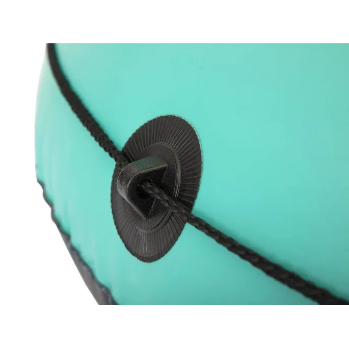 Ergonomiczny dmuchany materac wyspa z wygodnymi uchwytami