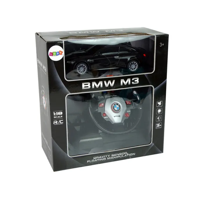 BMW M3 z pilotem i akcesoriami – zabawka rozwijająca wyobraźnię