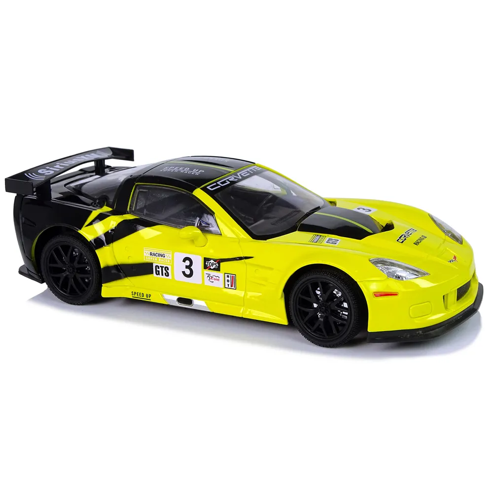 Sportowa zabawka RC Corvette C6.R 1:18 doskonała na prezent dla dzieci