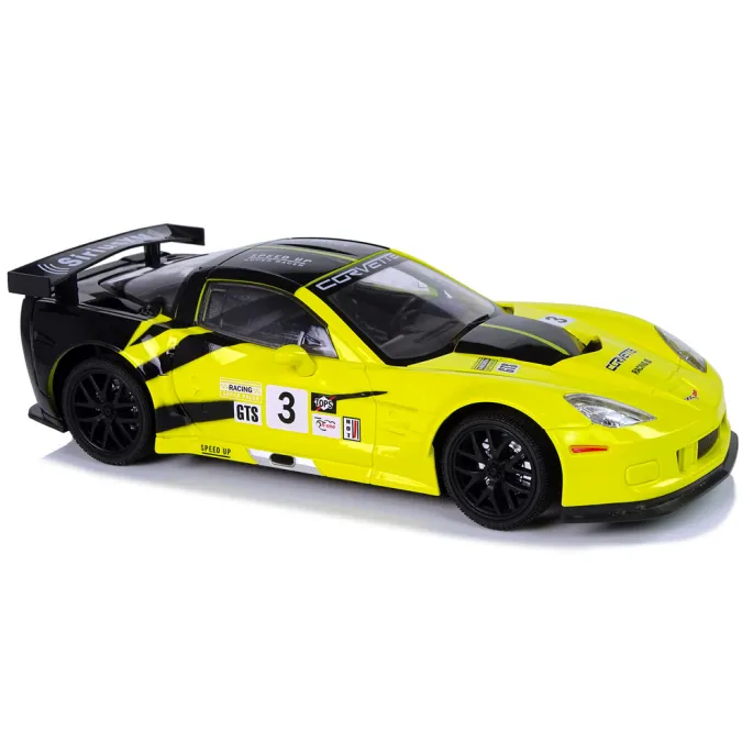 Sportowa zabawka RC Corvette C6.R 1:18 doskonała na prezent dla dzieci