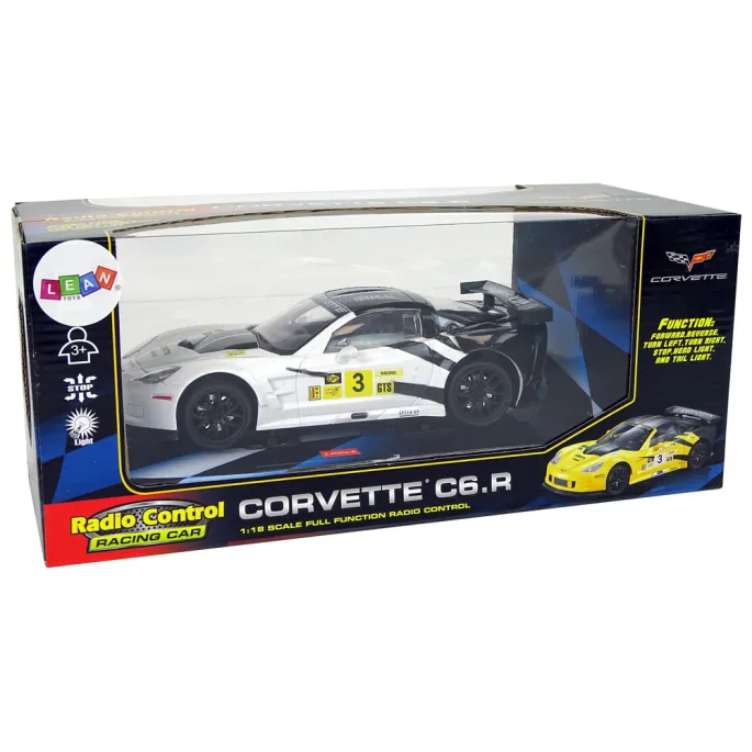 Wyścigowy model RC Corvette C6.R do codziennej zabawy dla chłopca