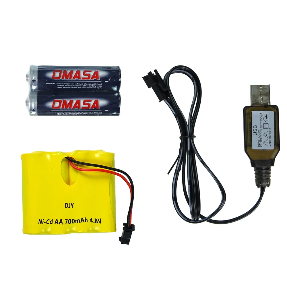 W komplecie pilot do auta sportowego Corvette C6.R i akcesoria zasilania