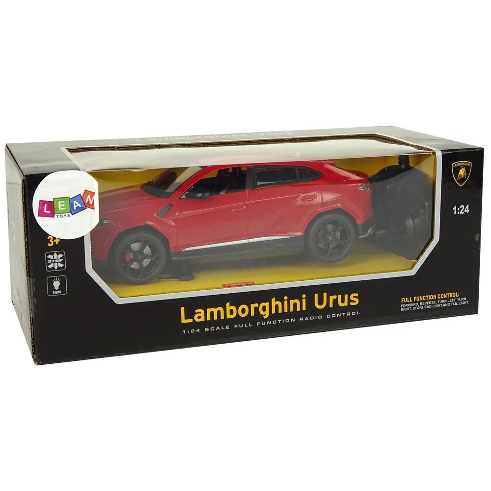 Opakowanie Lamborghini Urus 1:24 R/C z przezroczystą witrynką