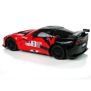 Sportowe auto Corvette C6.R R/C z reflektorami LED, skala 1:24