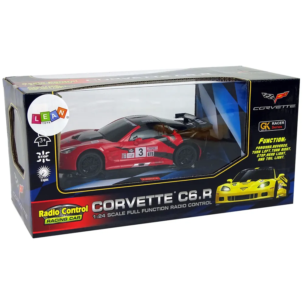 Auto sterowane pilotem Corvette C6.R, idealne na prezent dla miłośnika motoryzacji
