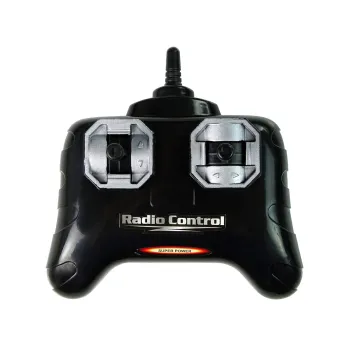 Zestaw auto wyścigowe RC i pilot widoczne w opakowaniu