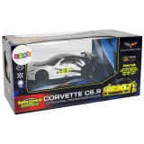 Auto sportowe RC Corvette C6.R w dynamicznej pozie wyścigowej