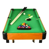 Stół bilardowy dla najmłodszych z wyposażeniem do gry