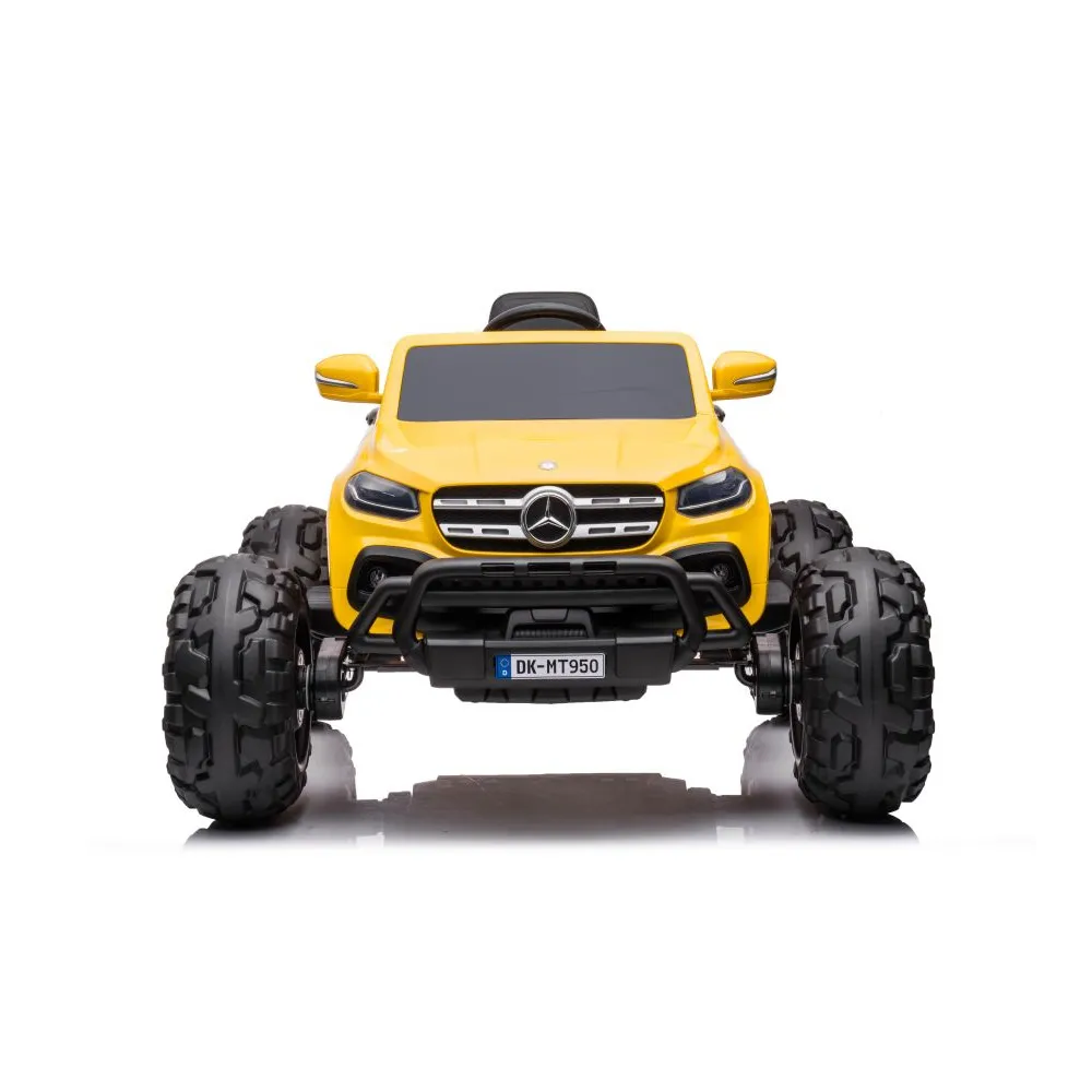 Auto Na Akumulator Mercedes DK-MT950 4x4 Złoto-Żółty Lakierowany