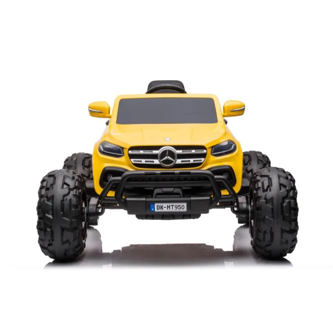 Auto Na Akumulator Mercedes DK-MT950 4x4 Złoto-Żółty Lakierowany