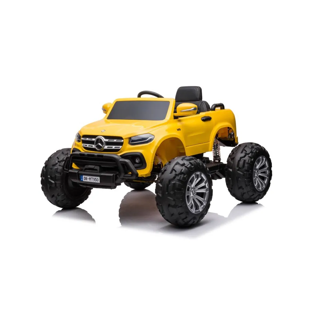 Auto Na Akumulator Mercedes DK-MT950 4x4 Złoto-Żółty Lakierowany