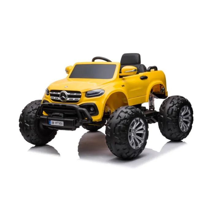 Auto Na Akumulator Mercedes DK-MT950 4x4 Złoto-Żółty Lakierowany