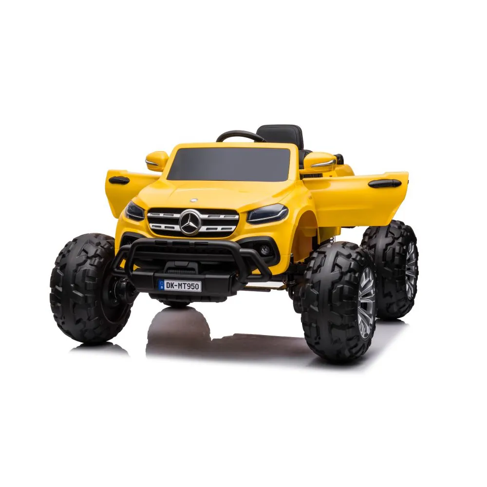 Auto Na Akumulator Mercedes DK-MT950 4x4 Złoto-Żółty Lakierowany