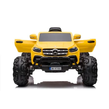 Auto Na Akumulator Mercedes DK-MT950 4x4 Złoto-Żółty Lakierowany