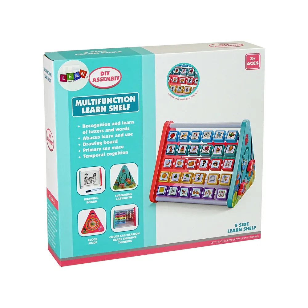 Bezpieczna półka edukacyjna dla dzieci zgodna z normą EN71 i certyfikatem CE