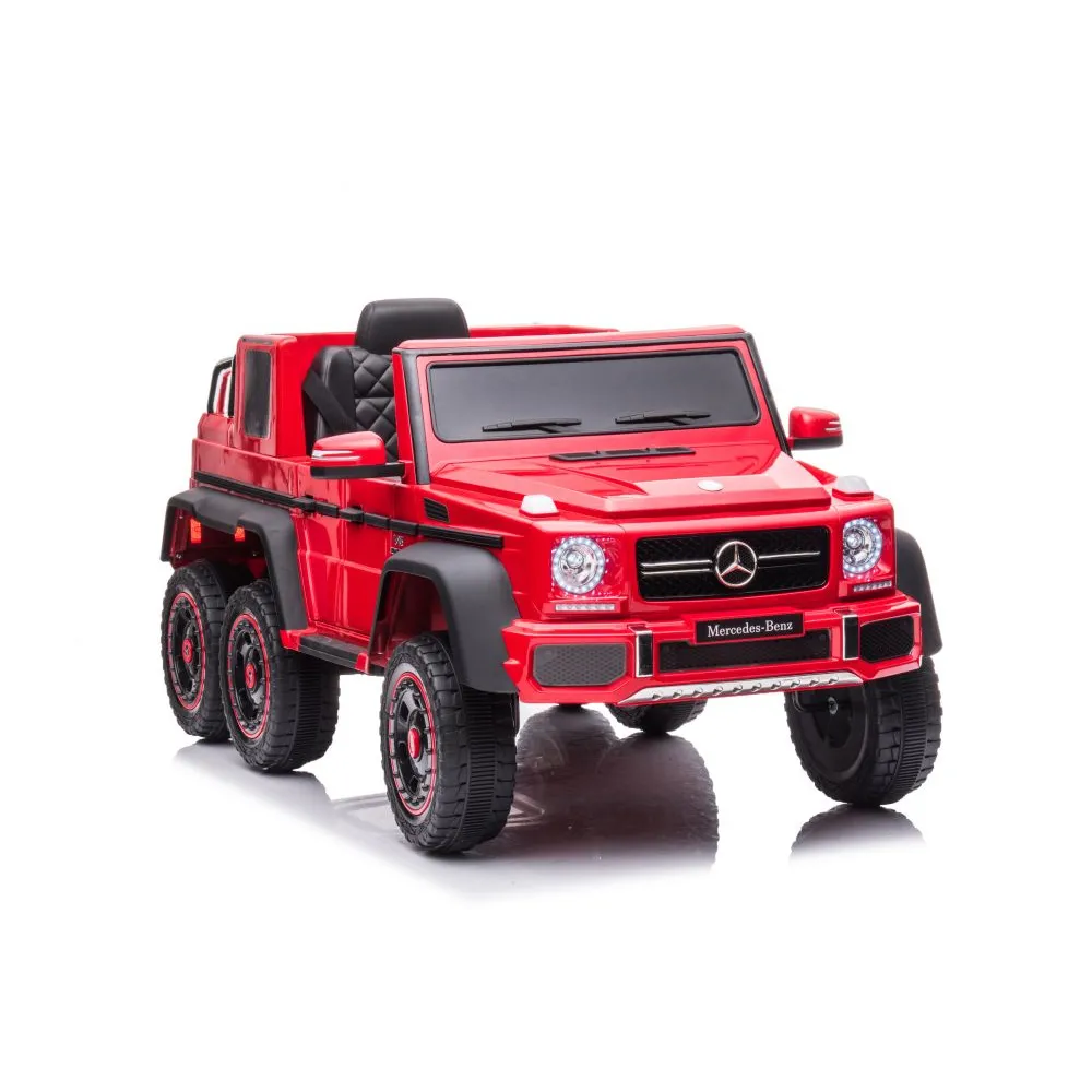 Auto Na Akumulator Mercedes Benz G63 6X6 Czerwony
