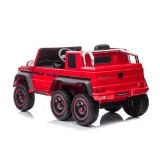 Auto Na Akumulator Mercedes Benz G63 6X6 Czerwony
