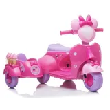Skuter Lodziarnia Trójkołowy JT5258 Różowy